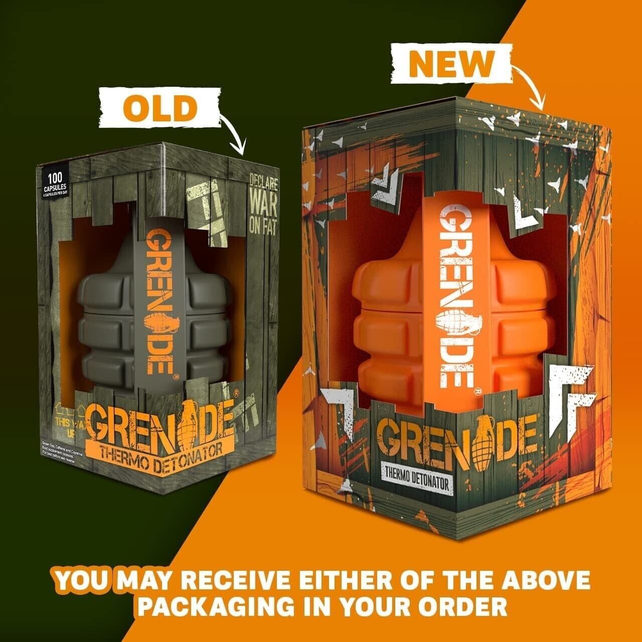 Grenade Thermo Detonator Weight Loss Supplement | Fat Burner Keto Diet 100 Caps