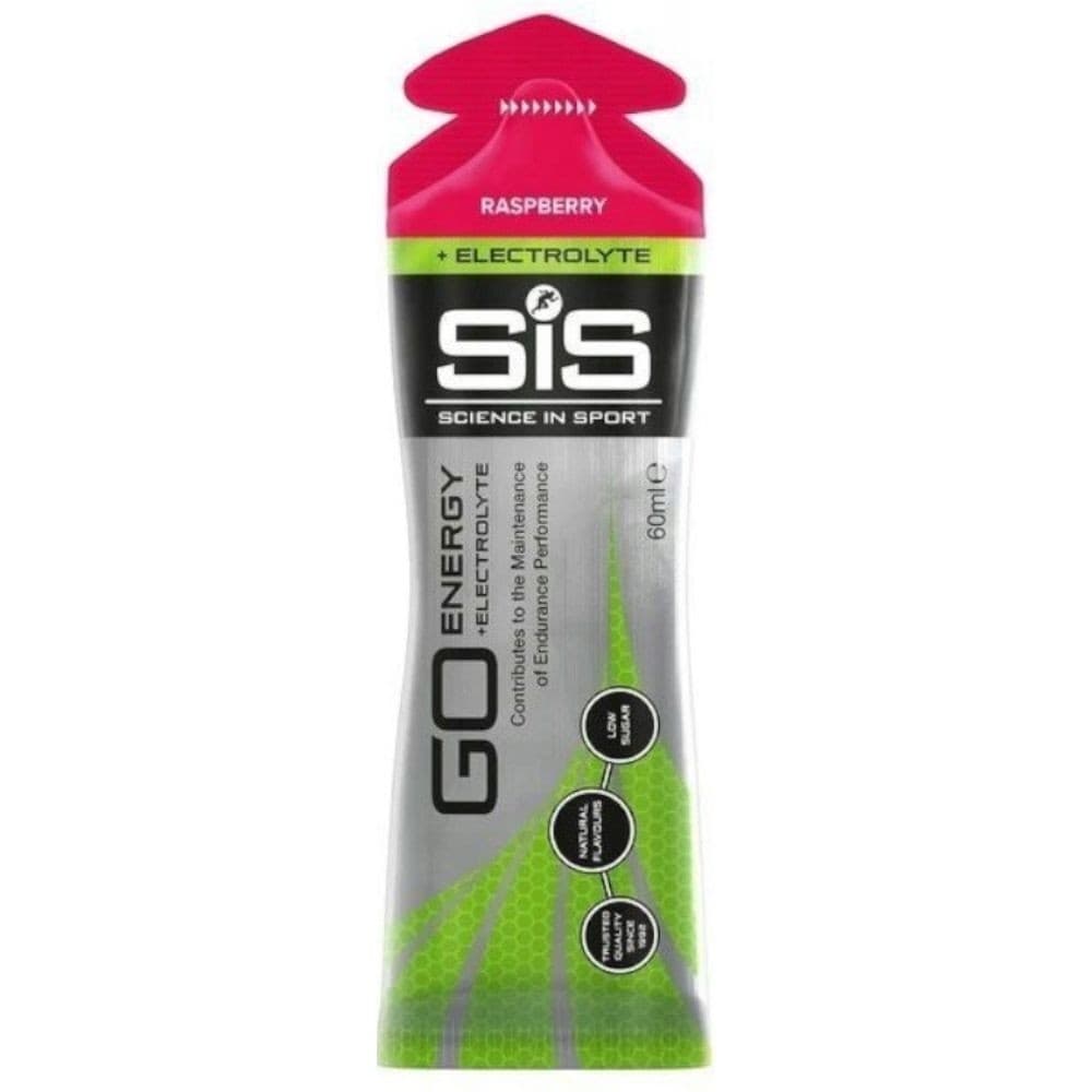 SiS GO Energy + Electrolyte gel with electrolytes| raspberry| 60 ml