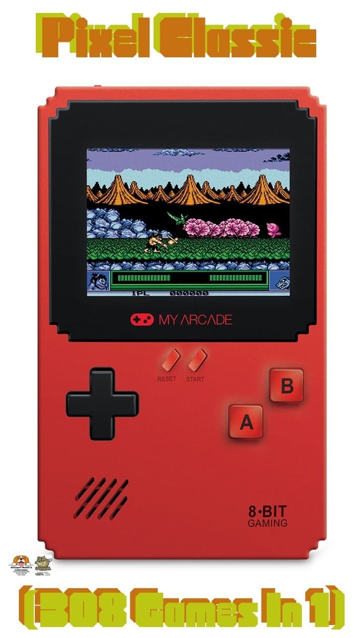Pixel Classic (308 Games In 1) hand held games console by My Arcade