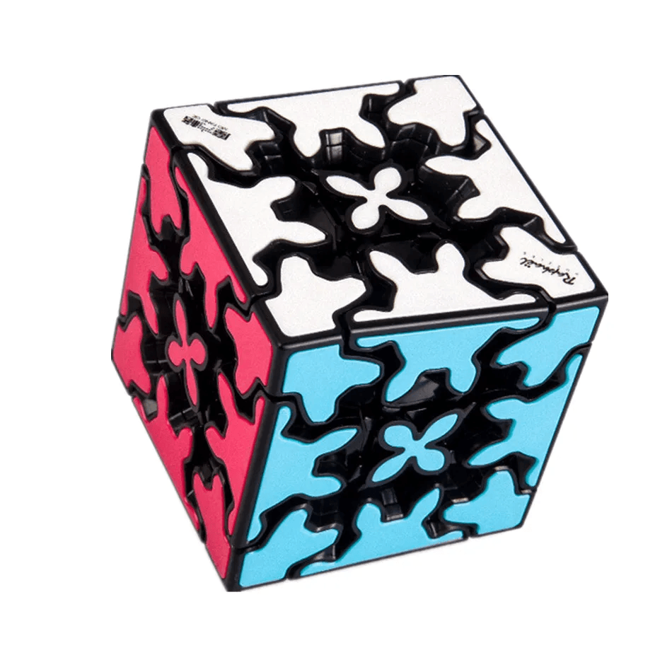 for QiYi Gear Cube 3x3 Speed Puzzle Cube Educational Kids Toy