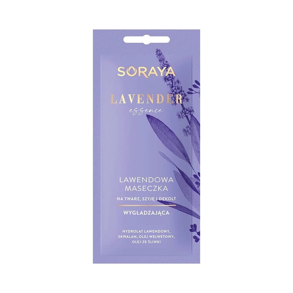 5901045088112 Soraya Lavender Essence lawendowa maseczka wygładzająca na twarz s