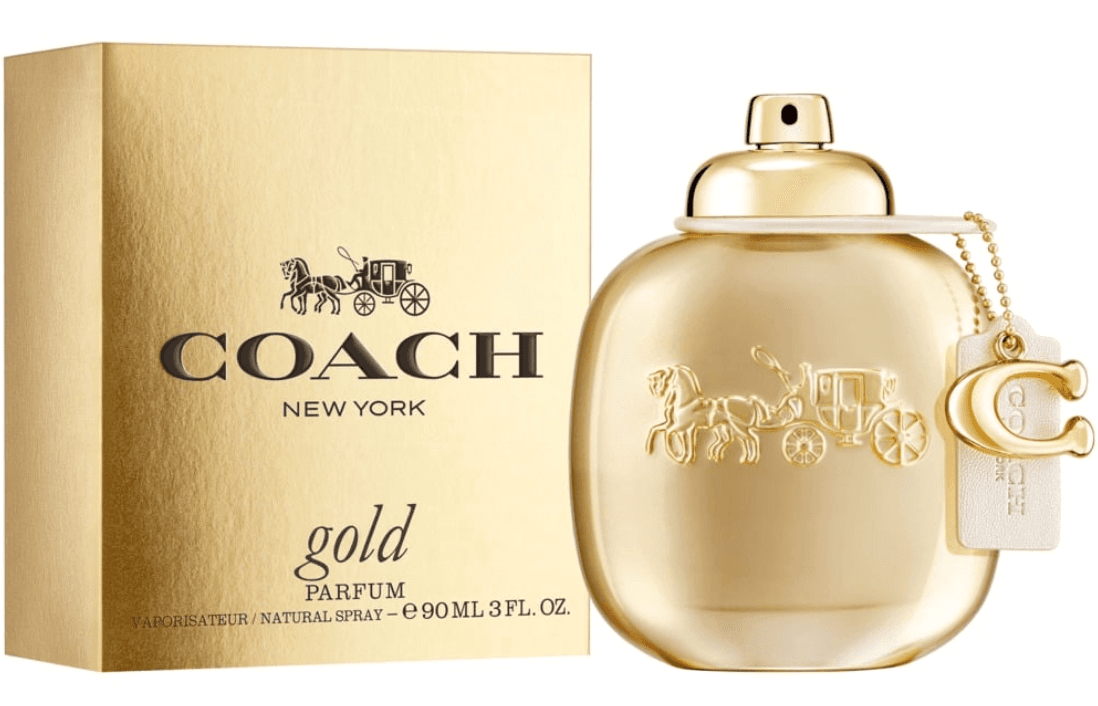 Coach New York COACH GOLD 90ml Parfum Spray NEW and SEALED - FREE POSTAGE