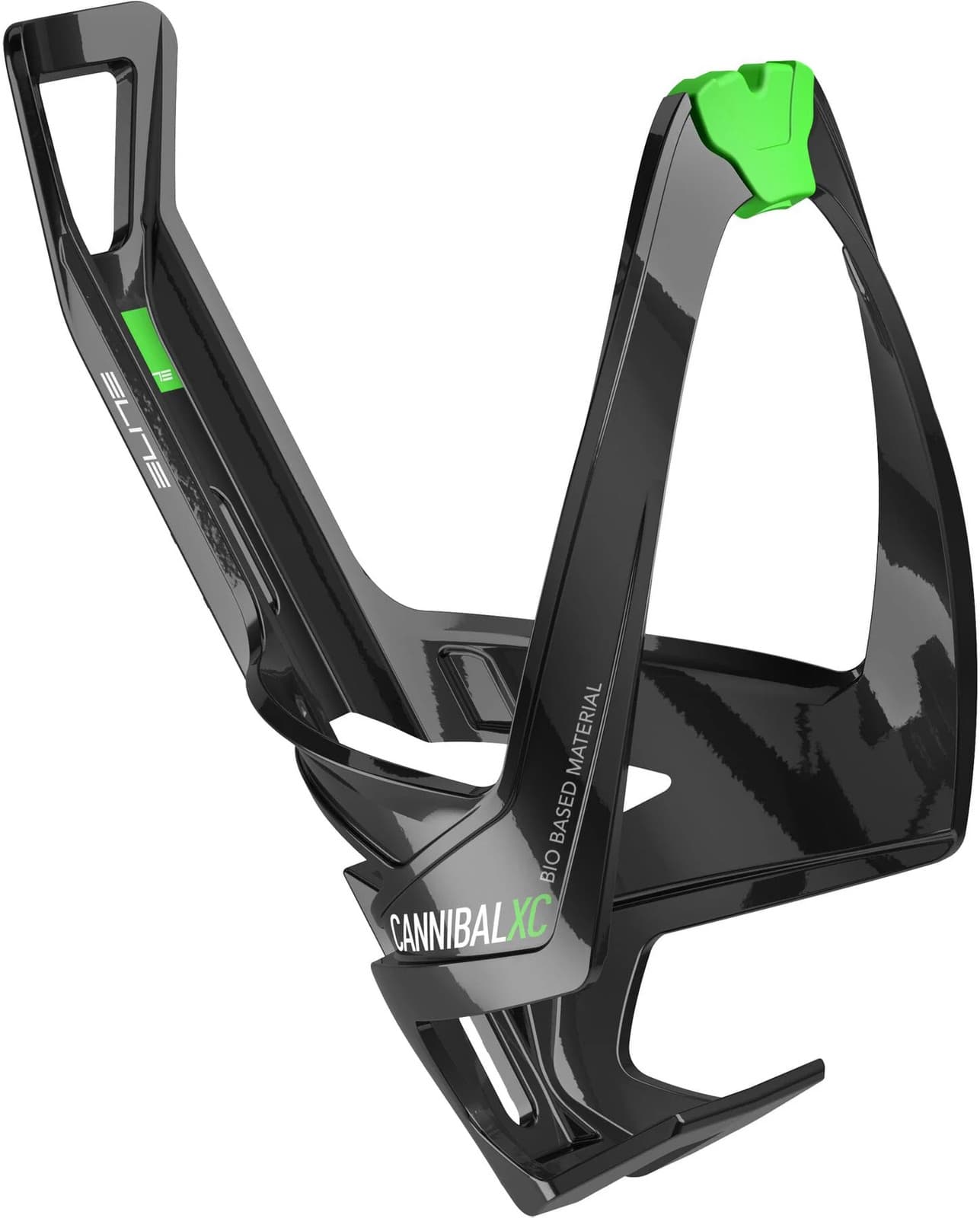 Elite Cannibal Bio Bottle Cage Black Drinks Storage Cycling Road
