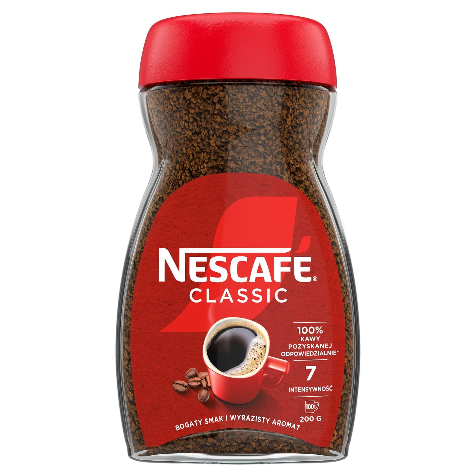 7613031918881 NESCAFÉ Classic Kawa rozpuszczalna 200g Nestlé Polska S.A.