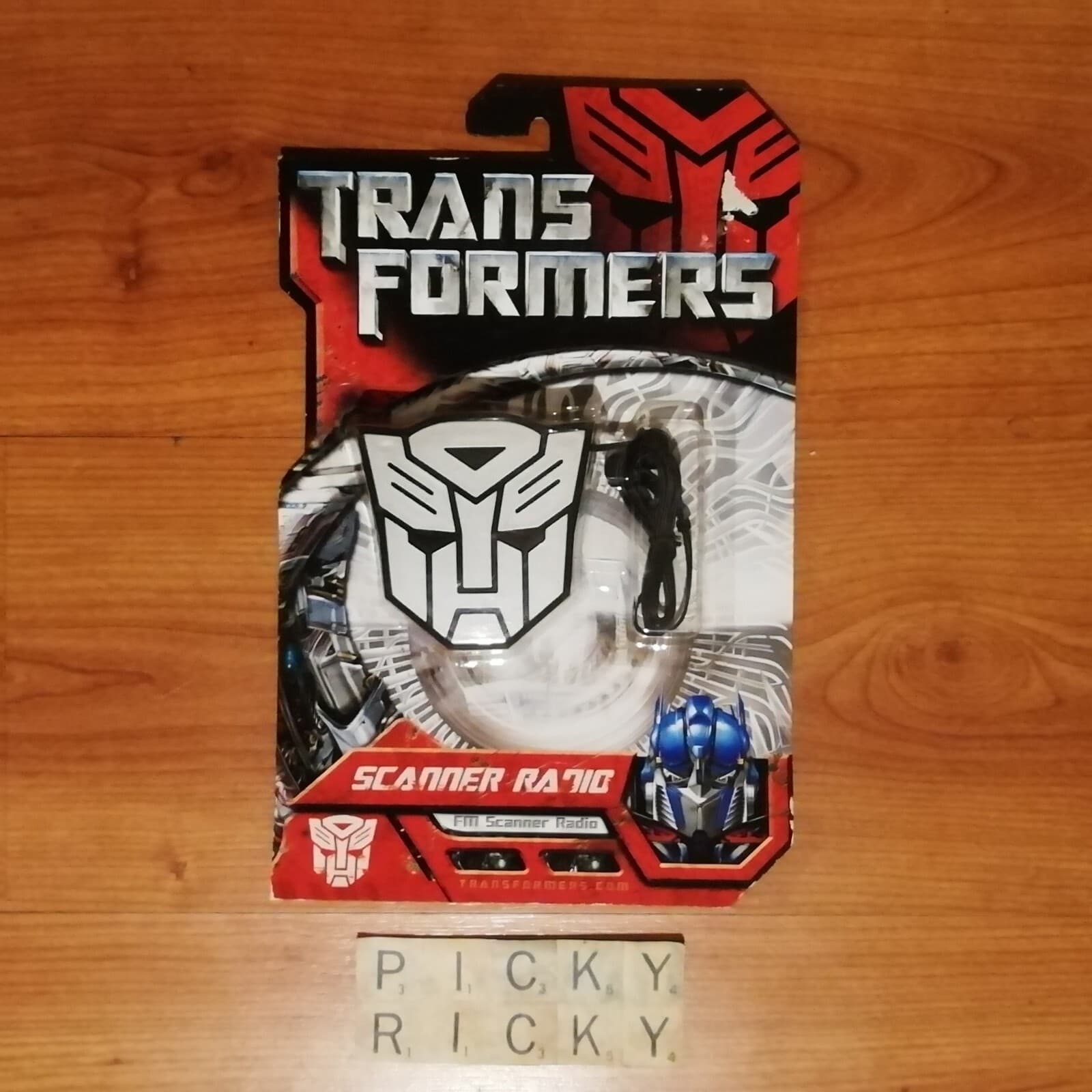 Transformers The Movie FM Scanner Radio - Hasbro/2007 - New/sealed