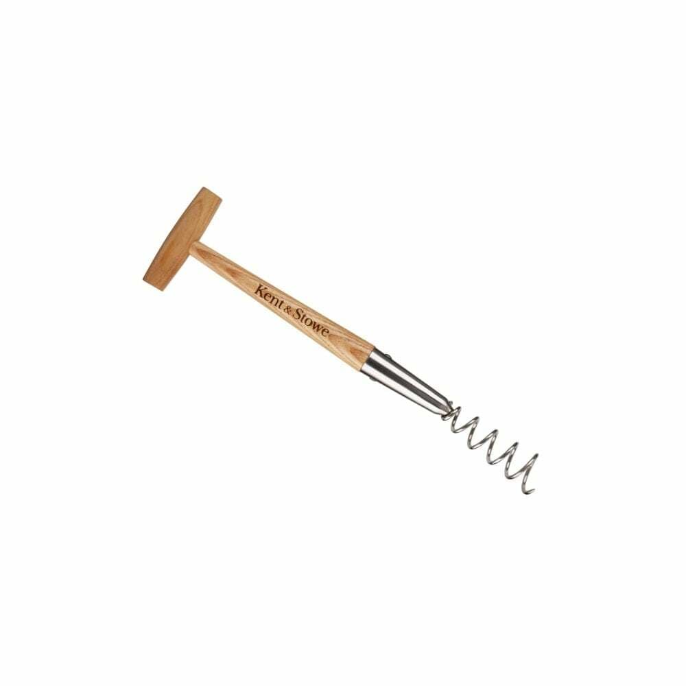 Kent and Stowe Stainless Steel Hand Corkscrew Weeder