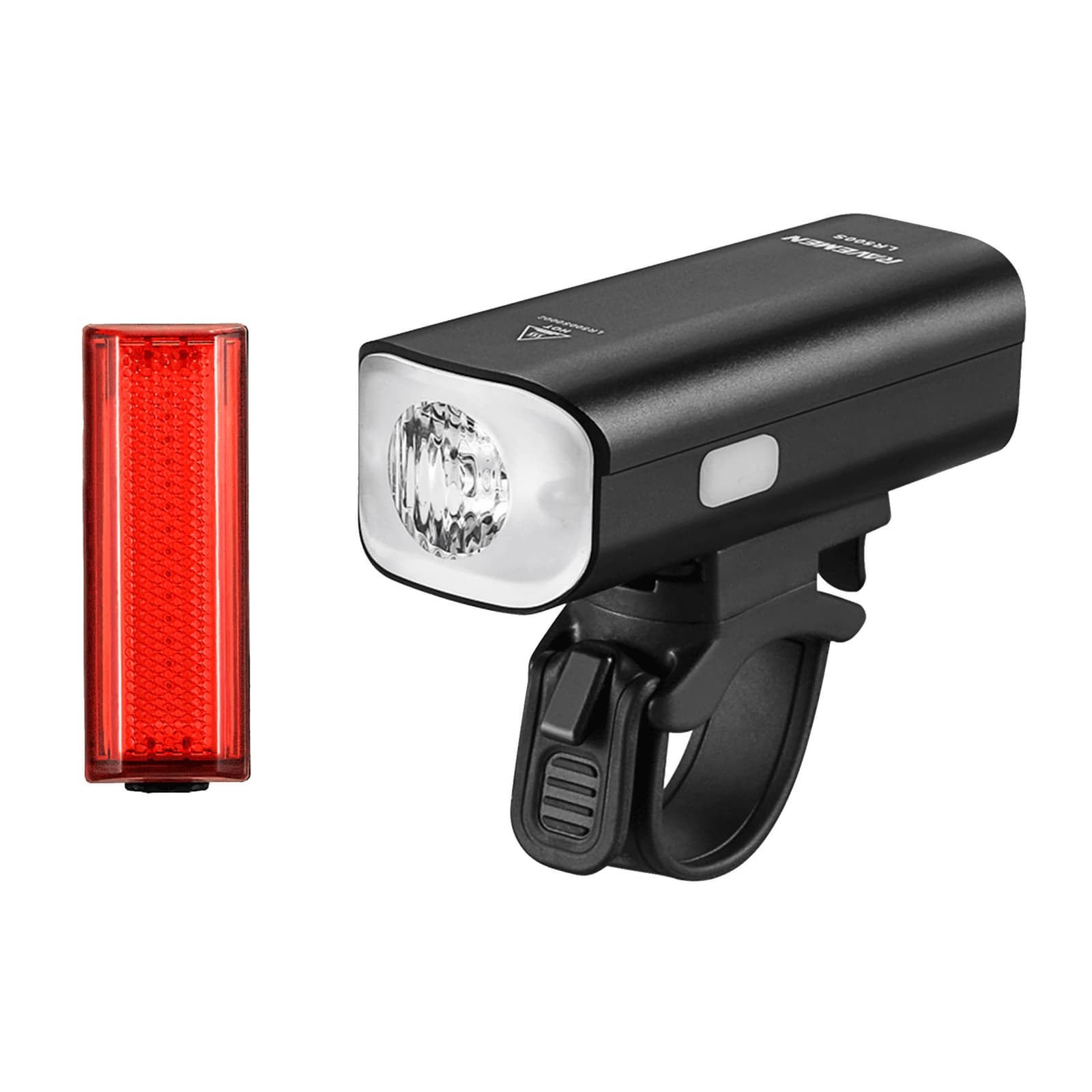 RAVEMEN LR500+TR20 Bike Front Rear Light Set Bicycle Taillight Headlight 2200mAH