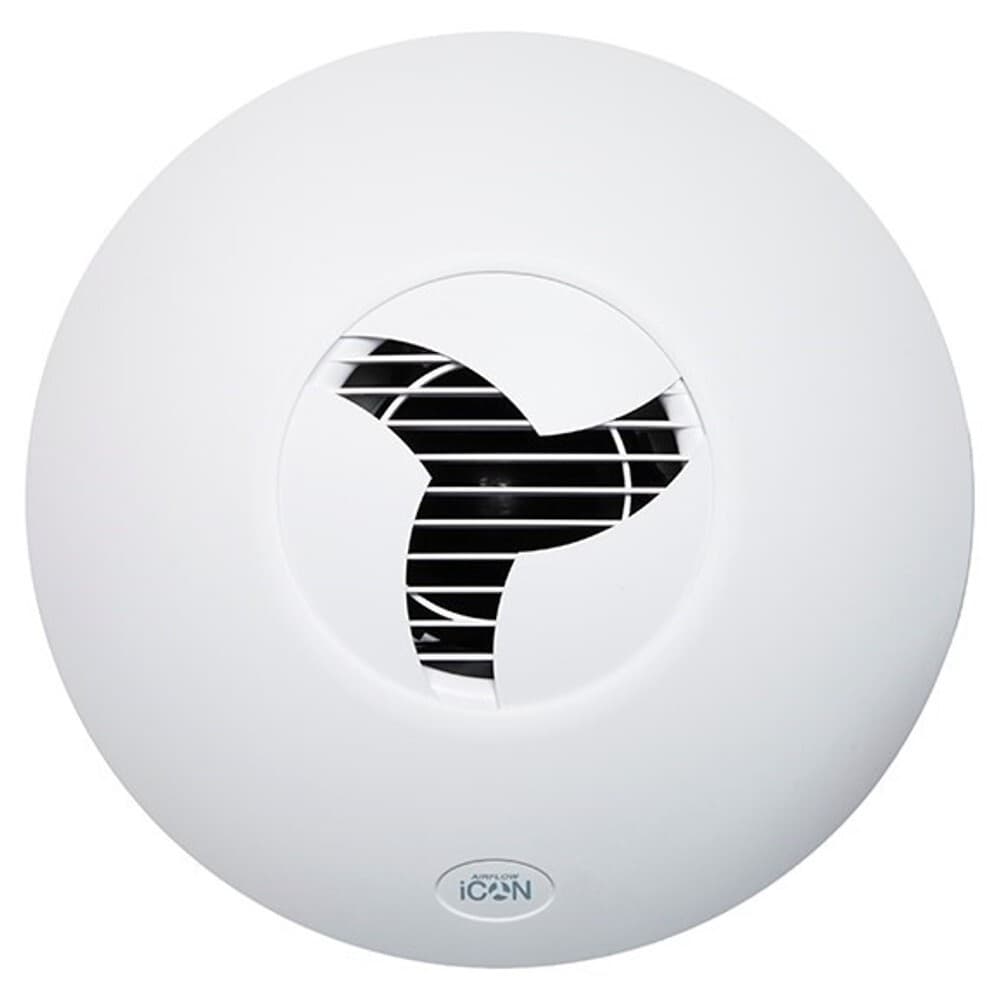Airflow 72591701 iCON60 Circular Auto-Iris Kitchen / Utility Room Extractor Fan