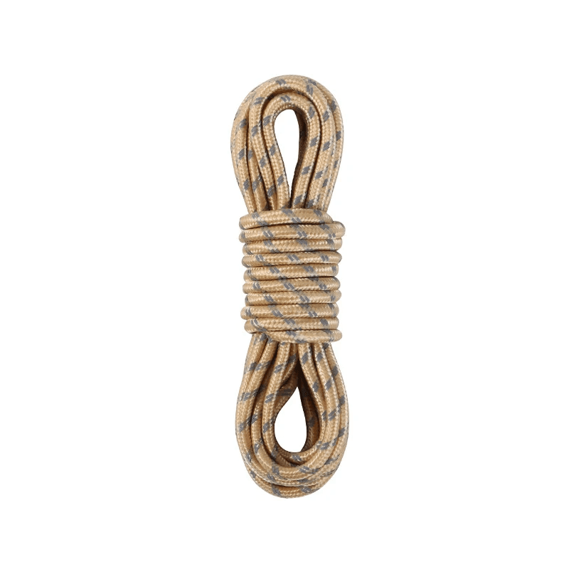 5M 5mm 650 Reflective Paracord Camping Tent Rope Survival Lanyard