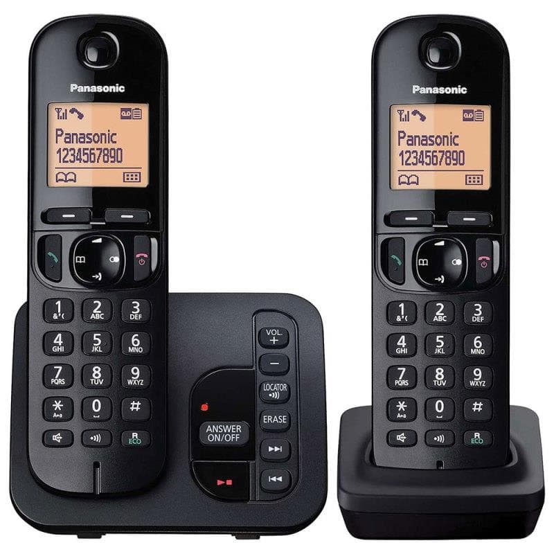 Panasonic Digital Cordless Answer Phone with Nuisance Calls Block - KXTGC222EB