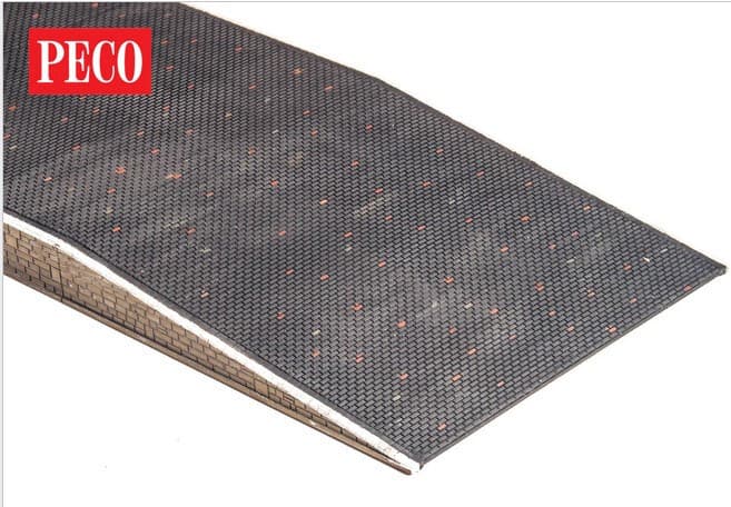 Peco LK-12106 TT:120 Platform Ramp Stone - Unpainted - NEW