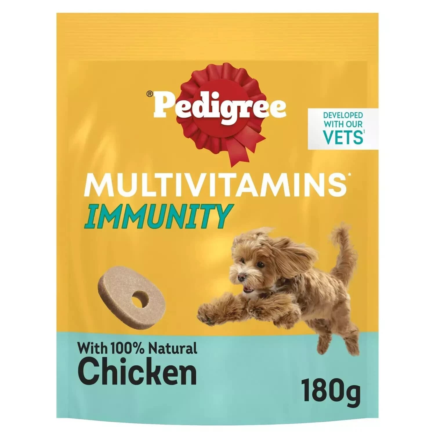 Pedigree Multivitamins Immunity Soft 30 Dog Chews Dog Treats 180g EXP 03/04/25