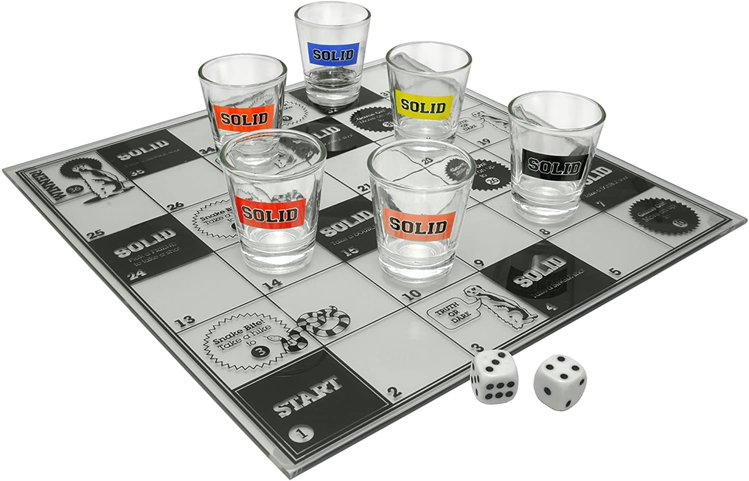 Snakes and Bladdered Drinking Game