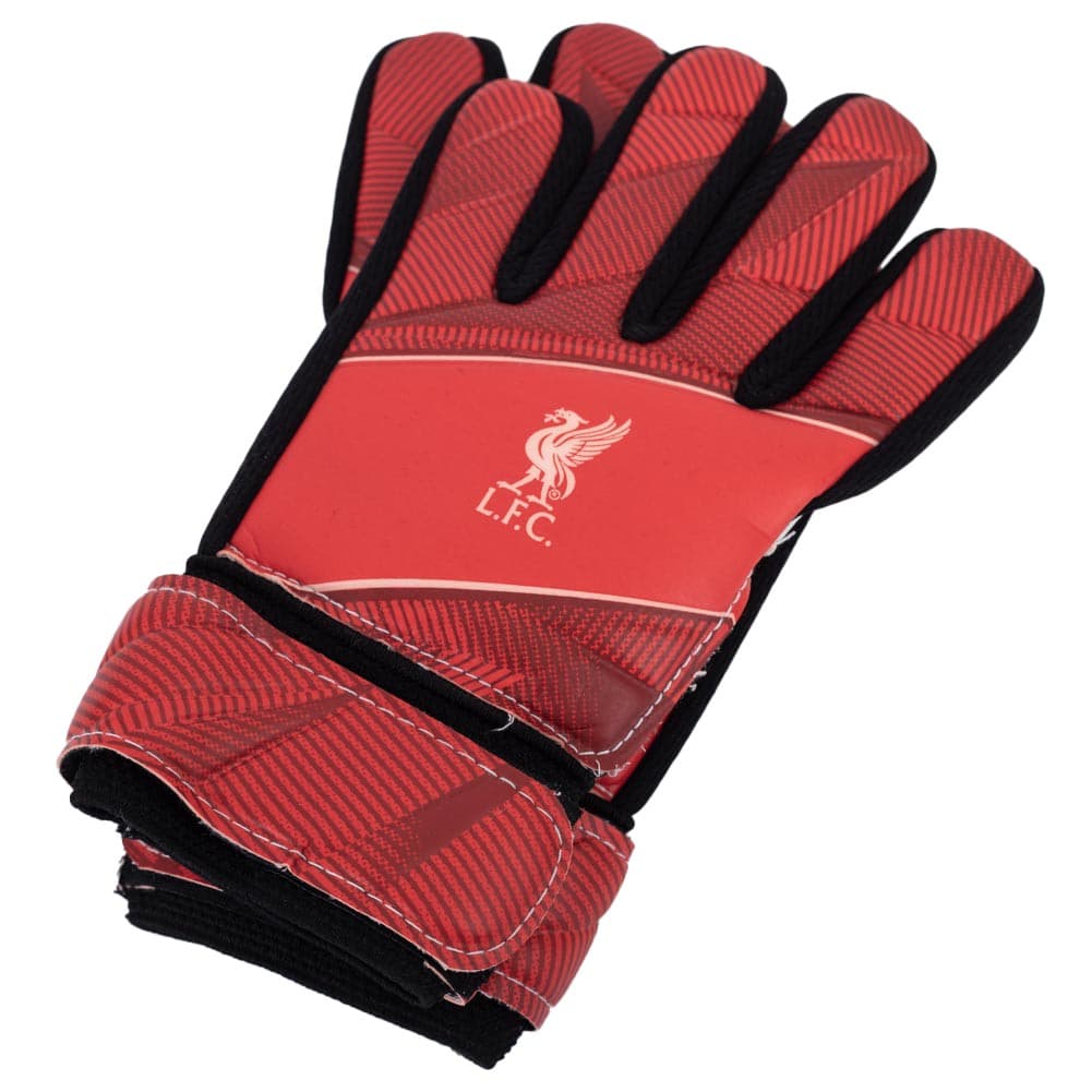 Liverpool FC Fuse Goalkeeper Gloves Yths - Brand New Official Merchandise