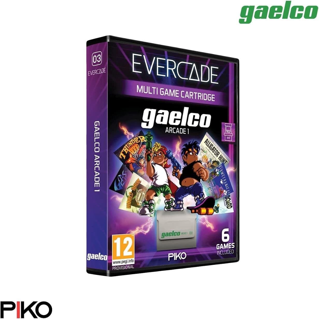 Evercade Gaelco (Piko) Arcade 1 Cartridge 03 - Brand New