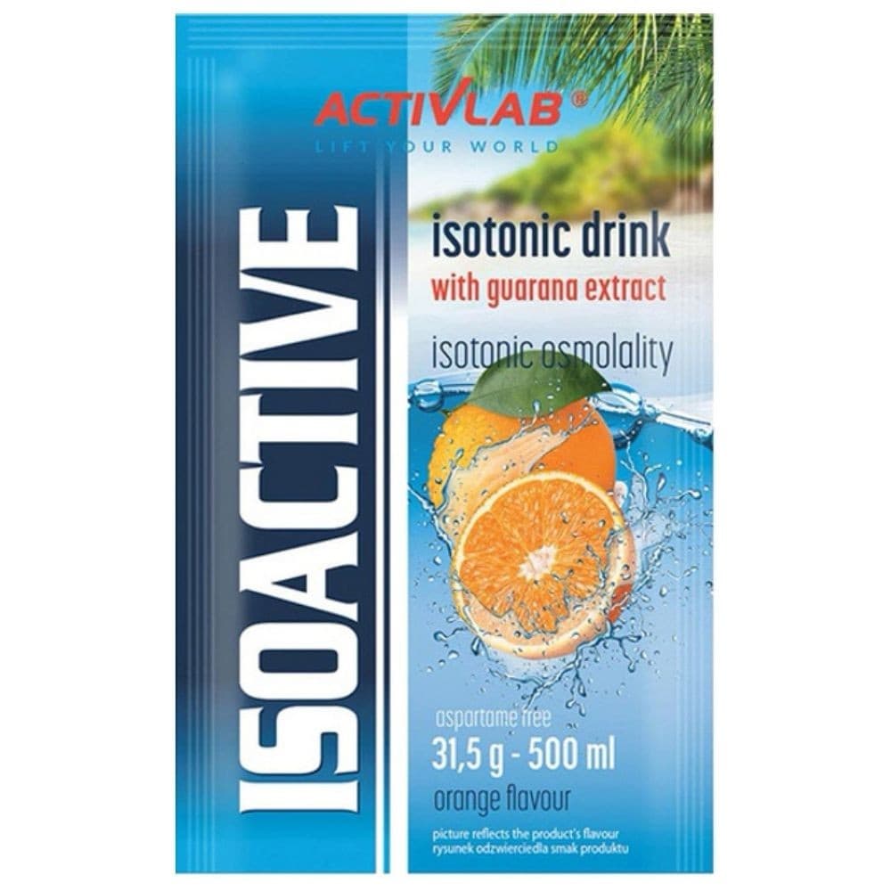 Activlab Isoactive functional isotonic with guarana orange| 31.5 g
