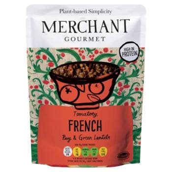 Merchant Gourmet Puy Lentils Sundried Tomato and Basil 250g-6 Pack