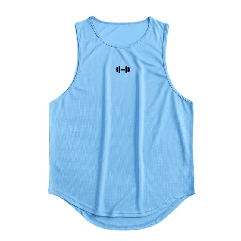 Summer Men'S Running Vest Gym Tank Tops Fitness Clothing Quick-Drying Loose Body
