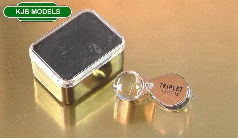 BNIB EXPO 73828 Triplet Magnifier with 10x Magnification - Modelling Tool