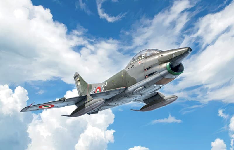 Italeri 1/48 Scale G.91 R1/R3 Gina Model Kit