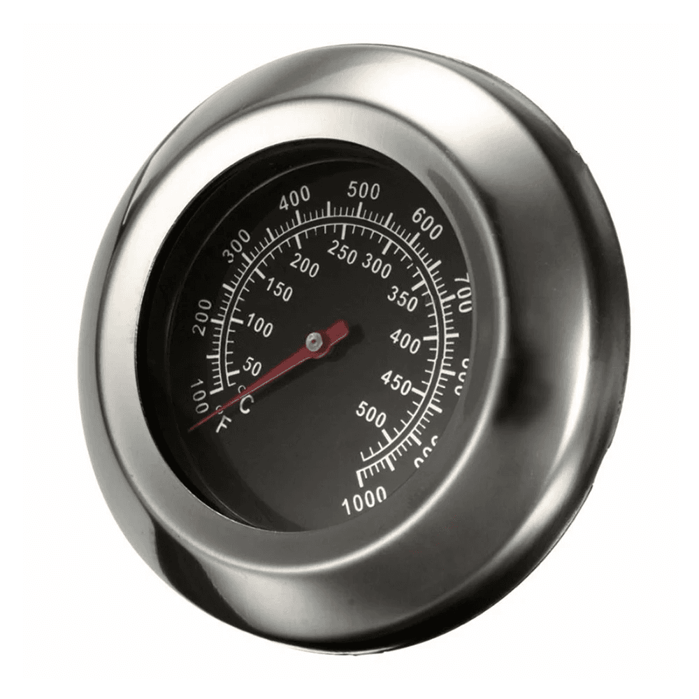 Stainless Steel BBQ Smoker Grill Temperature Gauge Barbecue Thermometer Cooking