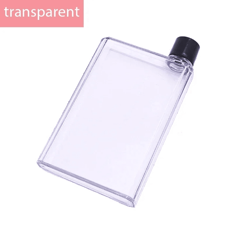 Creative Simple A6 Paper Cup Handy Portable Plastic Water Square Water Bottle Cu