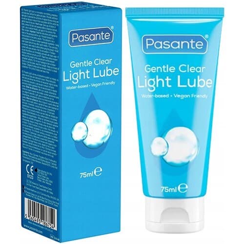 Pasante Gentle Light Lubricant Water Based Condom Friendly 1 Bottle (75ml)