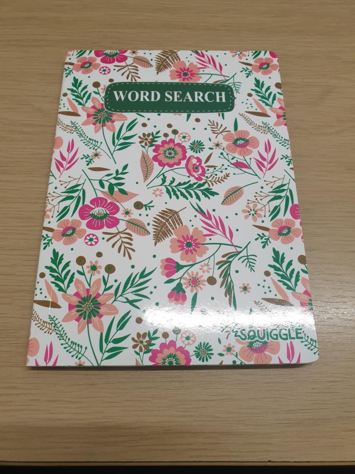 1 X A5 Floral Word Search Book 110 Wordsearches per book - Ideal for Home Travel