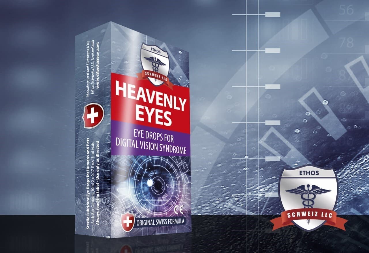 Ethos Heavenly Eye Drops for Gamers for Instant Relief for Digital Eye Strain