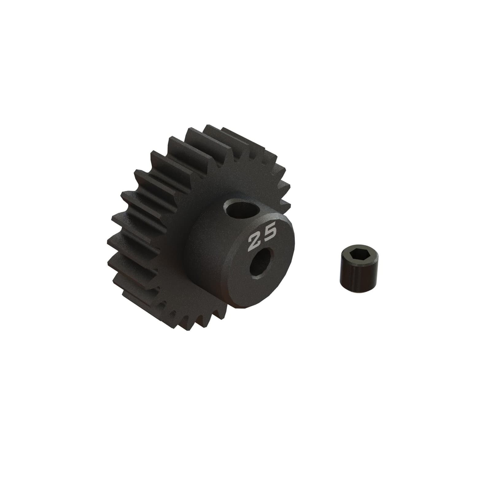 Arrma 25T 0.8Mod 1/8in Bore CNC Steel Pinion Gear Z-ARA311087
