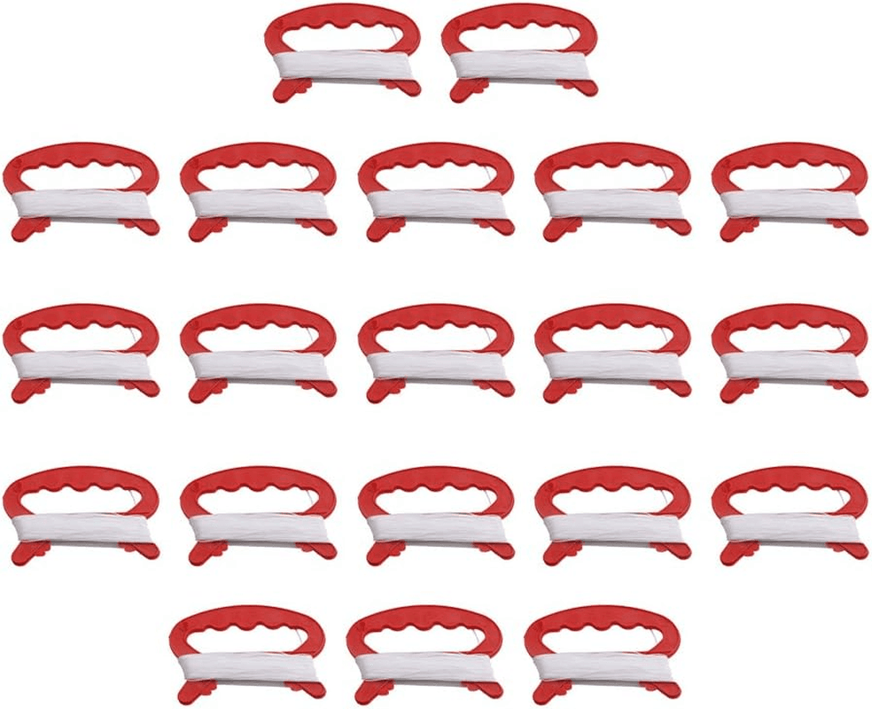 20PCS Plastic 30M Outdoor Sport Flying Kite Line String with Winder Handle