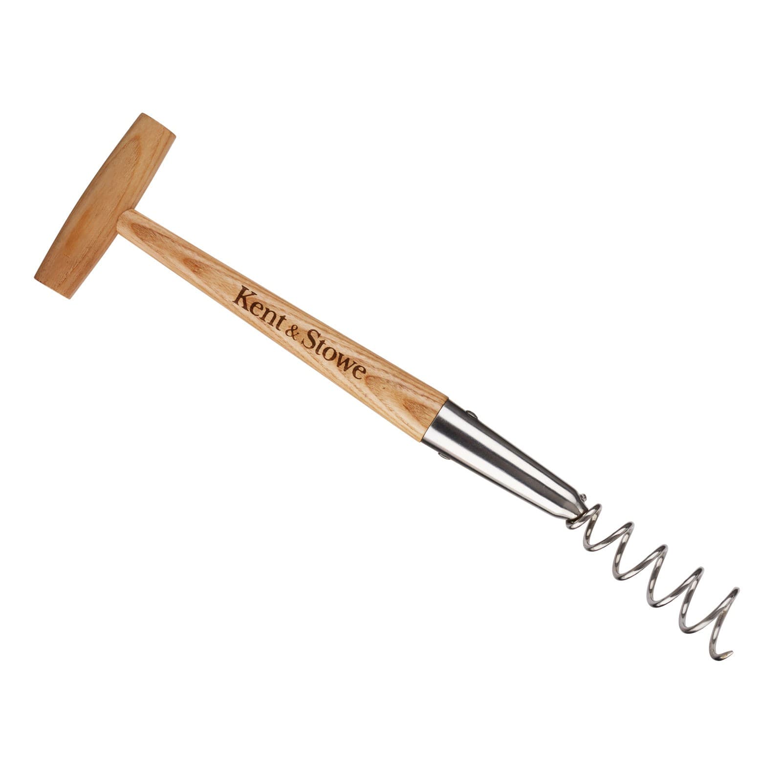 Kent and Stowe Stainless Steel Hand Corkscrew Weeder| FSC®