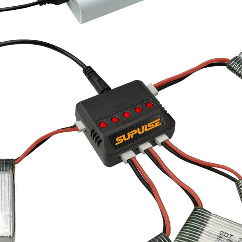 VOLANTEX SUPULSE 5-IN-1 USB 1S 3.7V MICRO 5-PORT LIPO CHARGER EXAC00048
