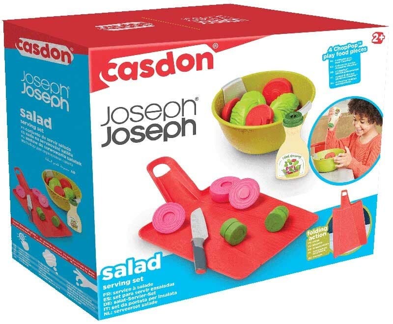 Brand New Casdon Joseph Joseph Salad Play Set Bowl