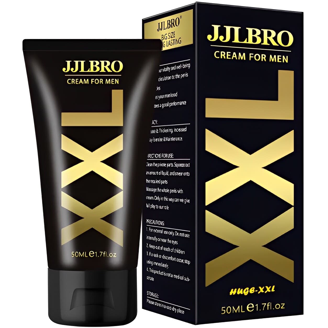 XXL Male Enlargement Cream 50ml | Growth Gel Oil Massage for Bigger Size Best
