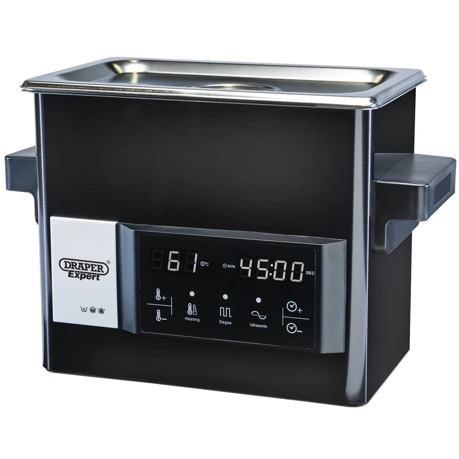 Draper Expert Ultrasonic Cleaning Tank - Multiple Capacities Available