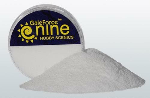 Gale Force 9 Hobby Round: Snow (Flock) (GFS027)