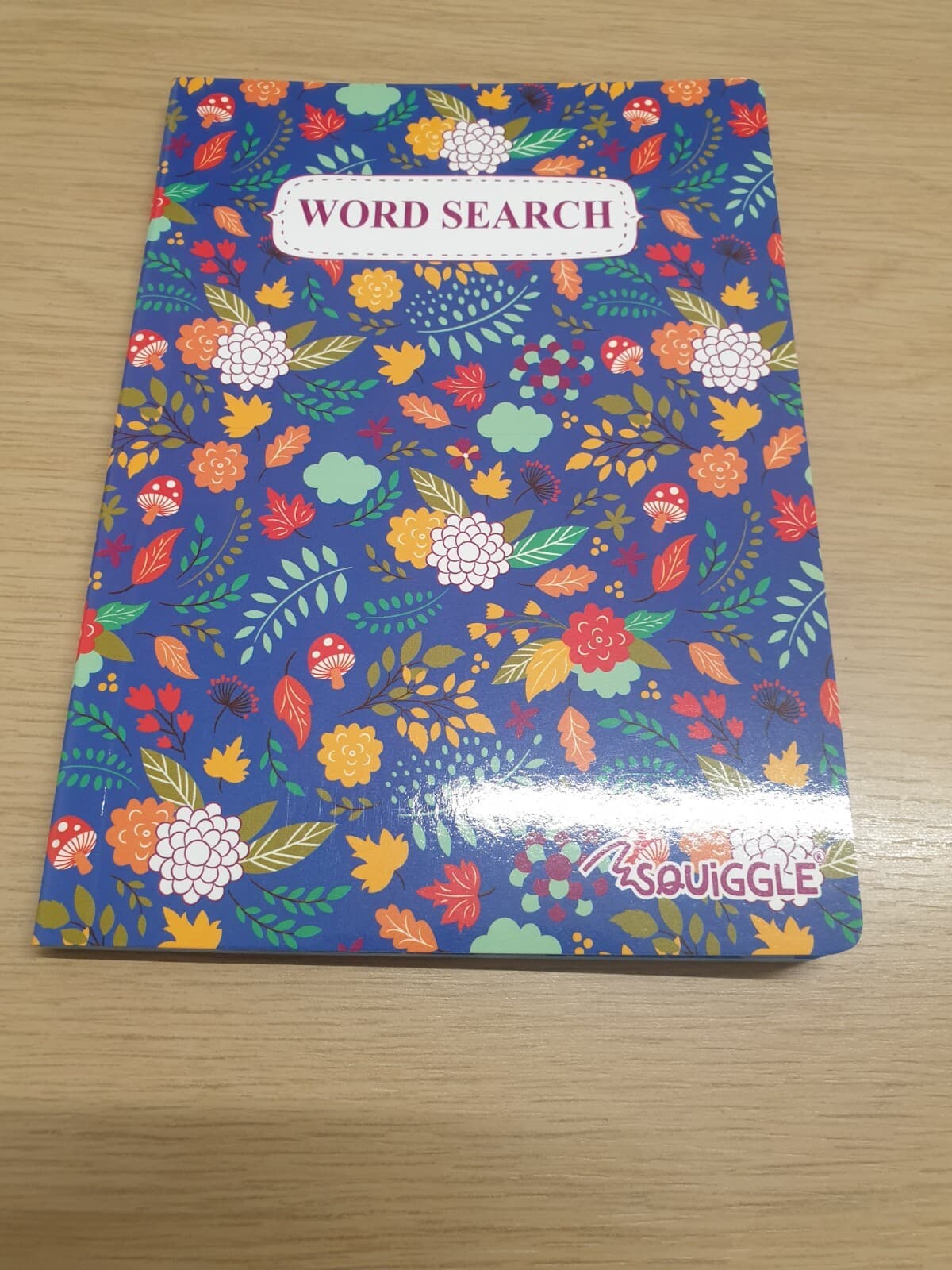 1 X A5 Floral Word Search Book 110 Wordsearches per book - Ideal for Home Travel