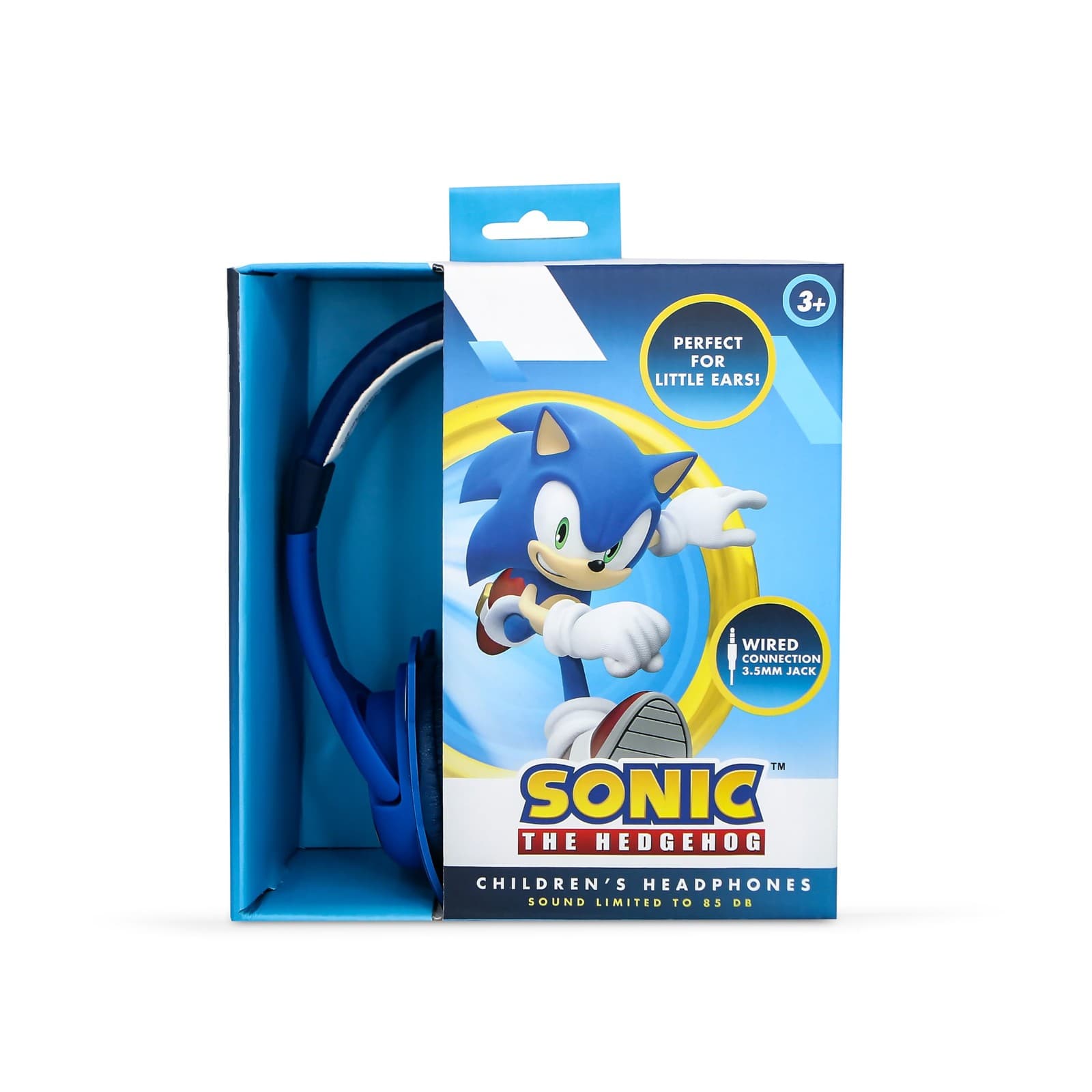 OTL Technologies SH1179 Sonic the Hedgehog Kids Wired Headphones - Blue