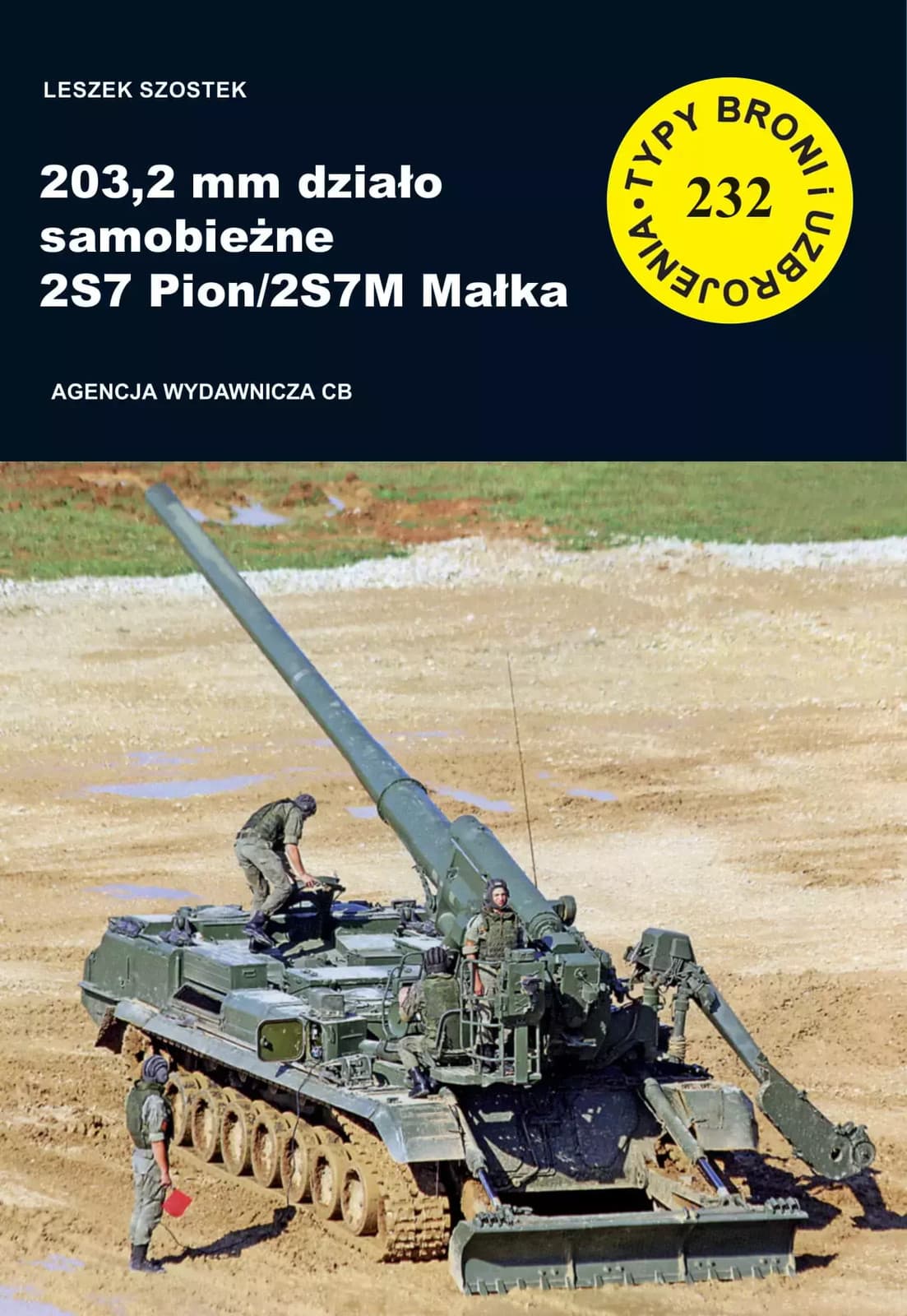 9788373393080 203,2 mm działo samobieżne 2S7 Pion/2S7M Małka CB