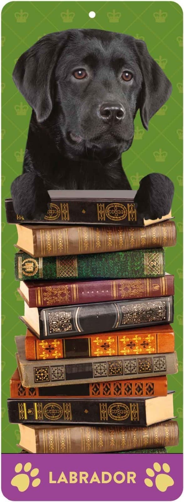 Labrador Black Lab Dog - Bookmark Gift - with 3D Front Picture| Poem on the back