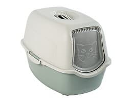 7610859232618 ROTHO Bailey Hooded litter box Green| White rotho