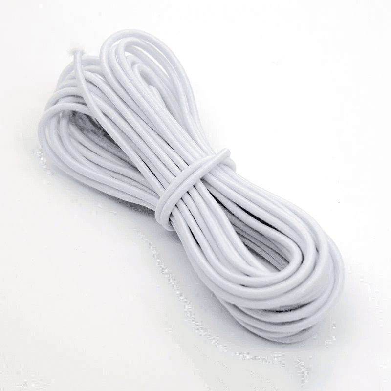 1-6MM Strong Elastic Cord White Black Stretch Rope DIY Sewing Craft 5M 10M