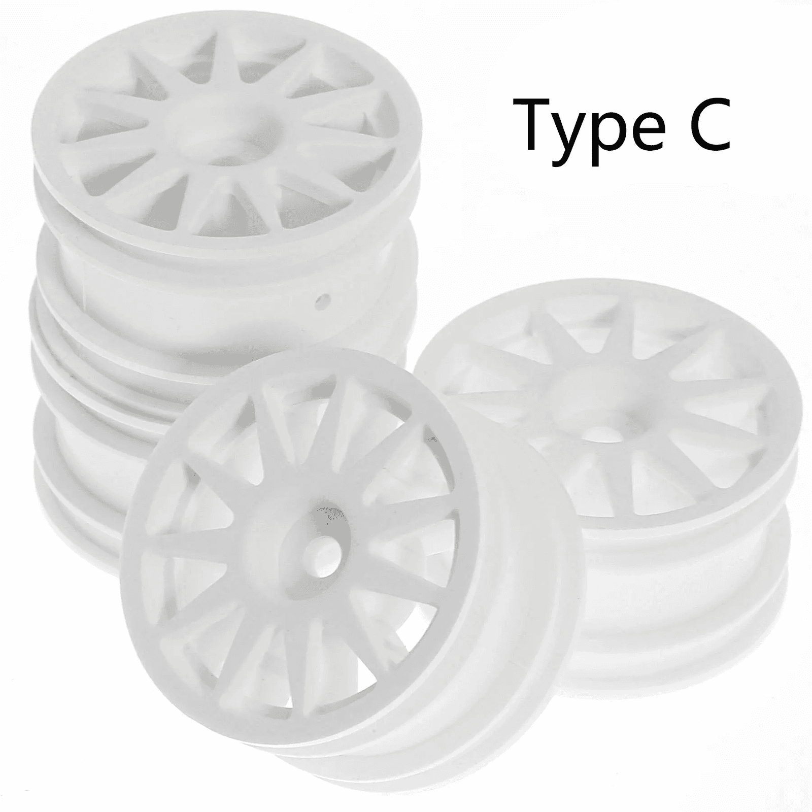 1/10 1/14 RC Rally Drift Tires 60D on Road Rubber Tyres 12Mm Hex for Tamiya HSP