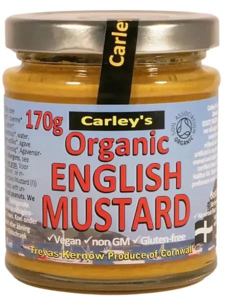 Organic English Mustard 170g (Carley's)