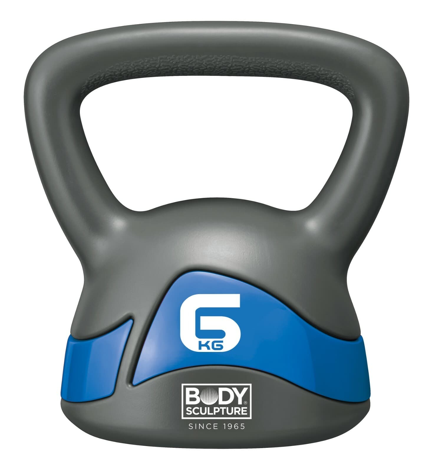Kettlebell 6kg. Large Handle to enable double hand grip Body Sculpture BW117-06