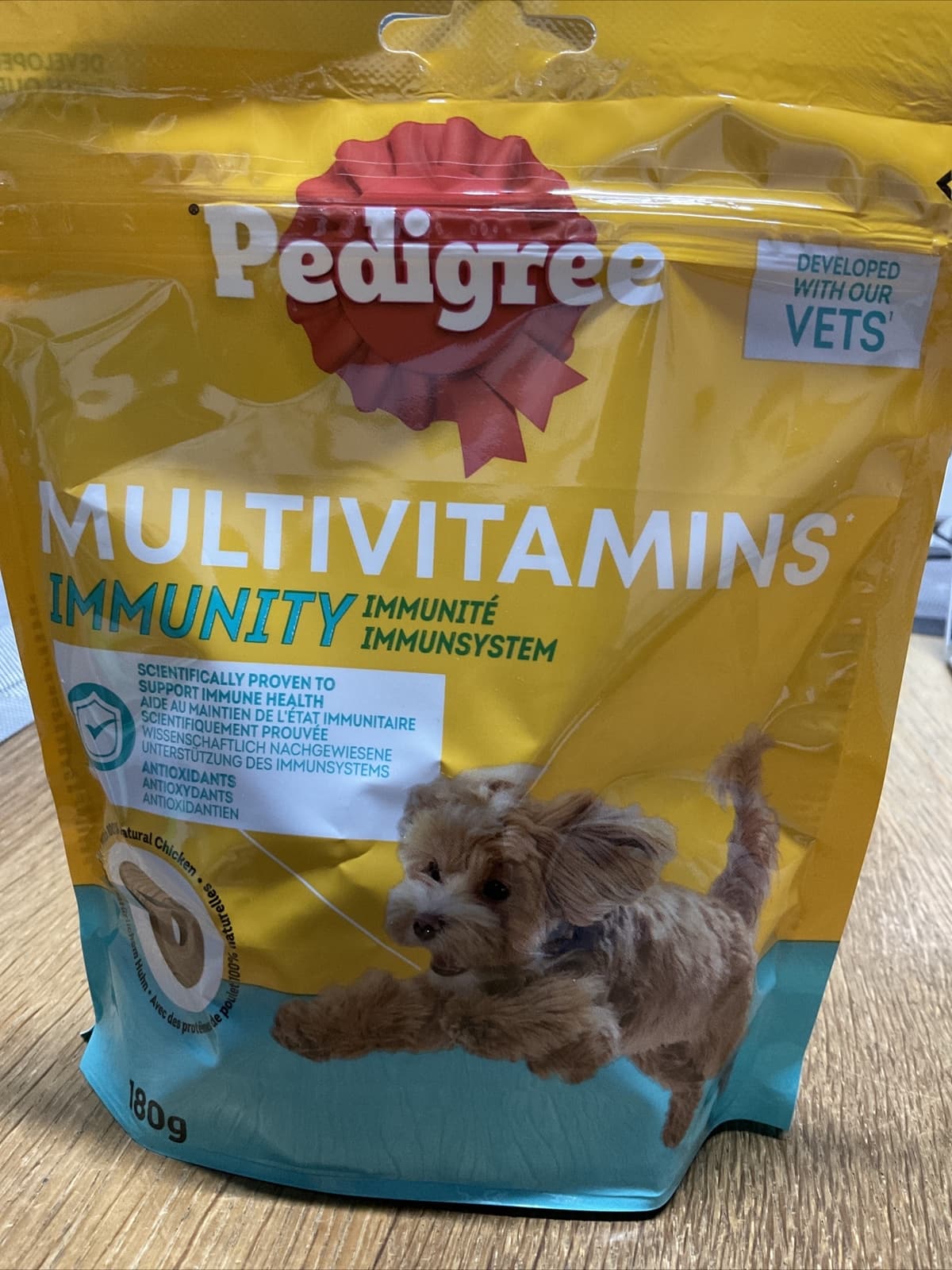 1 x 180g Pedigree Multivitamin Immunity Support Supplement for Dogs