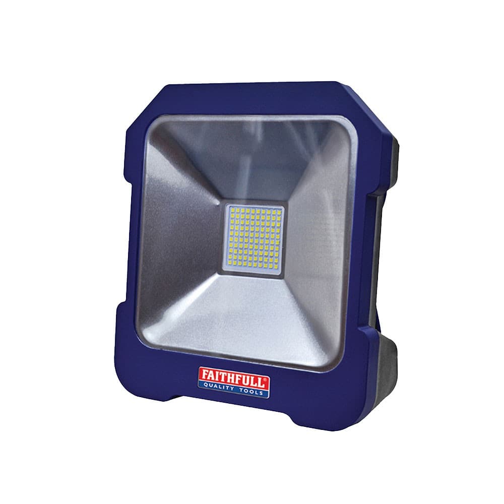 Faithfull Power Plus SMD LED Task Light with Power Take Off 20W 240V