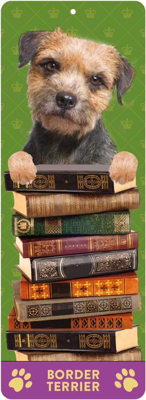 Border Terrier Dog - Bookmark Gift - with 3D Front Picture| Poem on the back