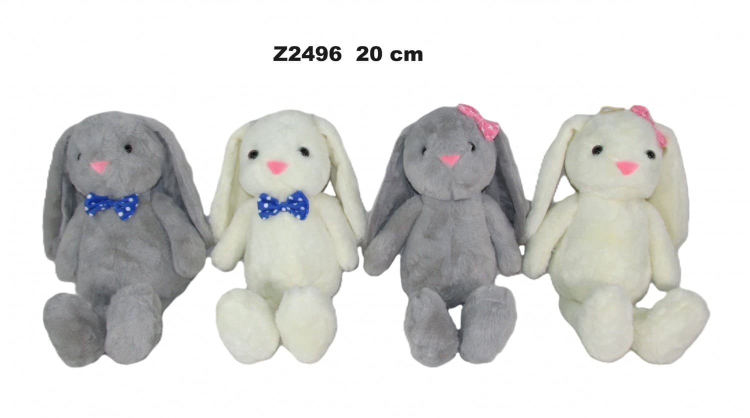 5904073158499 PLUSZAK ZAJAC 20CM SIEDZACY Z MUCHA SA SUN-DAY